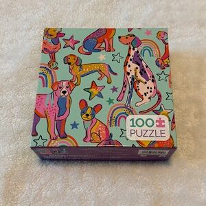 100 pc dog puzzle -New